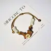 Pulsera de Cerámica Jingdezhen Nueva Historieta China Pulsera Boutique Venta al por Mayor Estudiante Joker Explosiones Puesto del Mercado Nocturno Pulsera