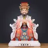 O Imperador de Jade, a Rainha Mãe, as Estátuas de Jade Branco Branco Branco para Casa Yaochi Nova Rainha Mãe, Palácio Celestial, o Imperador de Jade Casa