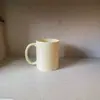 Caneca de Leite Reta 350ml, Caneca Colorida, Caneca de Cerâmica de Hotel, Caneca de Presente com Logo Impresso