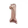 Globos de Papel de Aluminio de 16 Pulgadas, Números Dorados Rosados 0-9, Letras A-Z, Globos para Fiesta de Cumpleaños, Suministros, Decoración, Arreglo