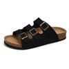Sandálias para Homens, Novo Estilo de Verão Birkenstock Casuais Duas Formas Sapatos de Praia para Homens, Respiráveis, Resistentes ao Desgaste, Sandálias de Direção Modernas para Homens