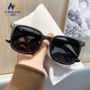 Óculos de Sol Feminino Verão Coreia do Sul Óculos de Sol Polarizados Estilo Coreano Tendência Popular na Internet Mesmo Estilo Rosto Redondo Rosto Grande Sessão de Fotos na Rua Óculos de Sol Masculino