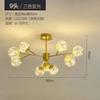 Lustre nórdico estrela por todo o céu para sala de estar lustre led lustre criativo de personalidade quarto sala de jantar pacote de iluminação