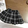Tejidos para Niñas para Otoño e Invierno, Nuevos Estilos para Niñas y Niños, Suéteres de Punto, Faldas plisadas a cuadros para Niñas, Exportación