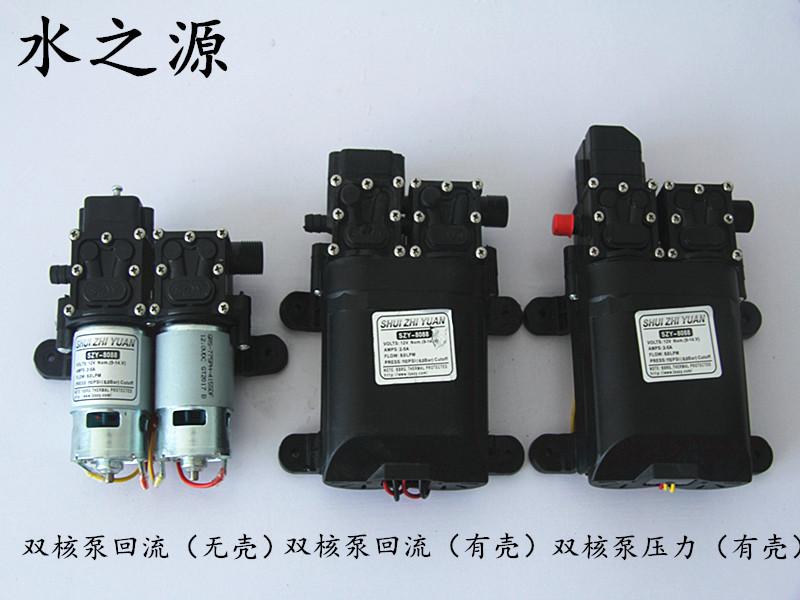 电动喷雾器水泵12V高压智能