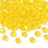Cor Sólida Vidro de Cristal Contas Pontiagudas Contas Soltas Contas em Forma de Losango Corrente de Suéter Artesanal Pulseira DIY Acessórios de Joias Atacado