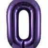 Globo digital de aluminio grande de 40 pulgadas independiente transfronterizo versión de EE. UU. cuerpo delgado Globo digital Decoración de fiesta de Amazon