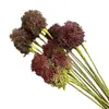 Flor artificial, 3 bolas de cebolla, flor falsa, decoración del hogar, diente de león, fruta, planta de interior, material para arreglos florales, plástico, frijol adzuki, fruta