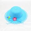 Sombrero de niña, sombrero de paja para niños, sombrilla para mujer, sombrero de princesa, sombrero fresco de verano para niña pequeña, venta al por mayor