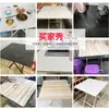 Mesa pequeña, mesa plegable, mesa de comedor, hogar, apartamento, casa de alquiler simple, puesto portátil al aire libre, mesa de comedor cuadrada