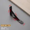 Soporte de estante triangular engrosado, marco de soporte de partición fija de escritorio en ángulo recto, estante de pared de 90 grados