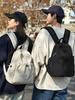 Mochila informal de color sólido para viajes transfronterizos, nueva mochila pequeña ligera para viajes de comercio exterior, mochila escolar para estudiantes que combina con todo.