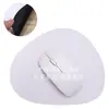 Tapete de Mouse de Couro Simples Japonês e Coreano Transfronteiriço para Escritório Doméstico Cor Sólida Antiderrapante Impermeável em PU para Mouse de Computador