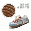 Tênis Feminino Modelos Primavera e Outono 2025, Tênis Chunky Forrado com Lã, Sapatos Casuais Infantis de Algodão de Camada Dupla, Tênis Infantis Espessos para Meninos