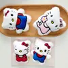 Florcita de Dibujos Animados Peluche de Hello Kitty Cuerpo Entero Gato Kt Broche Colgante Grande y Pequeño Accesorios Accesorios para Ropa