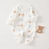 Roupas de bebê recém-nascido outono quatro estações algodão monge roupas primavera e outono 0-março 6 macacão bebê recém-nascido roupas de primavera
