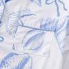 Exportación Transfronteriza Nuevos Pijamas para Mujer Estampados Solapa Manga Corta Pantalones Cortos Ropa de Casa Europea y Americana Pijama para Mujer