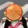 Chapéu Engraçado de Hambúrguer Boina Estranha Chapéu Fofo de Orelha de Gato Chapéu Estilo Cosplay de Aniversário do Mcdonald's