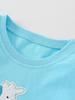 Camiseta de Manga Longa Estilo Europeu e Americano para Meninas de 25 Anos Moda Unicórnio Lantejoula Crianças Camiseta Básica de Outono com Gola Redonda para Crianças Pequenas e Médias