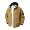Abrigo de Algodón Espeso para Otoño e Invierno Marca Trendy para Hombre con Capucha Holgada Chaqueta de Algodón Estilo Americano Abrigo de Algodón Cálido con Capucha