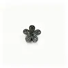 Pinza de Garra Pequeña y Exquisita con Pedrería de Estrellas de Cinco Puntas Mini, Pinza para Flequillo, Pinza Lateral, Pasador de Princesa, Pequeño Accesorio para el Cabello para Mujeres