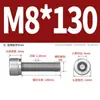 Tornillos de Acero Inoxidable 304 con Cabeza de Copa y Hexágono Interior Din912 Tornillos Moleteados con Cabeza Cilíndrica y Hexágono Interior M1.4-M16