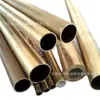 Tubo de Latón, Tubo de Cobre H62 H65 H90 Tubo de Latón de Gran Diámetro, Superficie Pulida Tubo de Cobre Estañado Galvanizado