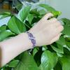 Pulsera Zirconia Flor de Hielo Zirconia Aaa Incrustada Joyería de Cobre Ventas Directas de Fábrica Europeas y Americanas Accesorios para Cena Joyería de Mano