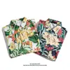 2025 Nova Camisa Floral de Manga Curta Masculina Verão Praia Jovem Tailandesa Meia-Manga Havaiana Bonita Camisa de Polegada