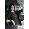 Camisa Blanca Top de Primavera Cuello con Volantes 2025 Primavera/Otoño Camisa Base Manga Larga para Mujer Top Pequeño Femenino Moderno