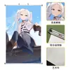 Fábrica de Guangdong Destruída Fulilian Anime Pintura Pendurada Pôster de Tecido Estampado Periférico de Personagem Exposição de Quadrinhos Pergaminho Pintura Pendurada