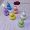 Jingdezhen Cerámica Pequeños Adornos de Calabaza Multicolor Mascota de Té Adornos Creativos Juego de Té Accesorios para Ceremonia del Té Artesanía de Cerámica