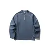Camiseta Esportiva IZEXX de Manga Longa para Homens e Mulheres, com Absorção de Umidade e Secagem Rápida, Outono, Antibacteriana, Linha Hasselblad, Meio Zíper