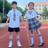 Uniformes de Verão para Alunos do Ensino Fundamental e Médio, Uniformes de Jardim de Infância, Uniformes Escolares para a Primeira e Segunda Série, Traje Jk de Apresentação de Coro Infantil
