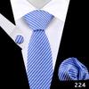 Corbata de Negocios para Hombre Pañuelo de Bolsillo Traje Vestido Banquete Camisa Rojo Negro Polo Lunares Cuadros Corbata de 8cm