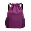 Mochila de entrenamiento de fútbol y baloncesto, personalizable con logo, bolsa con cordón deportiva y de fitness para actividades