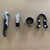 Juego de vino Fuhuafei traje de abridor de botellas de cuatro piezas cuchillo de caballo vertedor juego de tres piezas tapón de vino de dos piezas