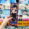 24 Piezas de Marcapáginas Lulu con el Atractivo Celebridad Wang Lujie, Postales de Material Exclusivo