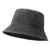 Chapéu de Pescador Jeans Chapéu à Prova de Vento com Corda Unissex Versátil Estilo Coreano Chapéu de Sol Novo Chapéu de Proteção Solar Viagem