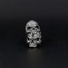Calavera calavera calavera cuchillo colgante cuerda de paraguas edc colgante inalámbrico estilo divertido creativo calavera manualidades de metal