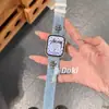 Correa Punk Cruzada de Mezclilla Retro Desgastada Adecuada para Xiaomi Mi Band 9 Pro Correa 10 Redmi 654 Pulsera