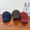 Gorra de béisbol estilo coreano para mujer, hace que la cara se vea más pequeña, visera curva, parte superior suave, nueva gorra de sol casual de marca de moda primavera/verano