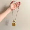 Cadena para Clavícula con Borla Apilable para Mujer, Collar Multicapa 2026 Nuevo, Gargantilla, Cadena para el Cuello, Estilo de Nicho de Lujo Ligero de Alta Gama