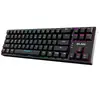 BAJEAL k71 cable desmontable enchufe tipo C interruptor azul teclado mecánico gaming profesional iluminación deslumbrante venta al por mayor venta directa