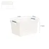 Cesta de almacenamiento engrosada se puede llevar en la mano caja de almacenamiento cocina lavar verduras bocadillos artículos varios caja de almacenamiento de escritorio cesta para frutas y verduras de escritorio