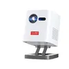 Mini projetor DLP ultra-alta definição 1080P transfronteiriço com bateria embutida, projetor portátil para exterior, feito sob medida para comércio exterior