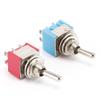 Mini Interruptor de Palanca Mts-101/102/103 Interruptor Basculante 3 Pines 2 Velocidades 3 Velocidades Palanca Interruptor Basculante
