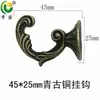 45*25mm gancho para abrigos imitación oro gancho para ropa de probador gancho para armario gancho para ropa de armario