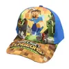 Gorra de red Spiderman Ultraman para niños transfronteriza gorra de béisbol de dibujos animados princess europea y americana sombrero de sol transpirable