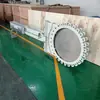 Válvula de Compuerta Neumática Estándar Americana Zhigong Válvula de Compuerta de 30 pulgadas Dn750 Válvula de Tapón Redondo Pz673H-150Lb